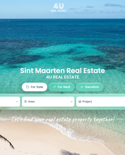 4u Realestate Website screenshot