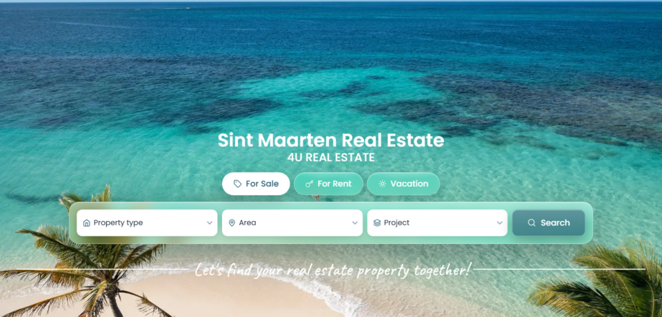 4u Realestate Website screenshot