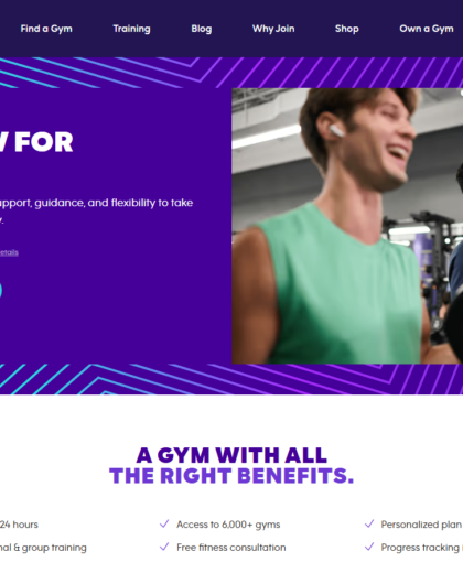 Anytimefitness Website Project screenshot