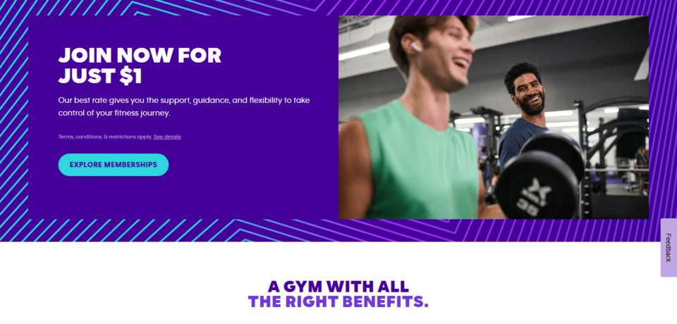Anytimefitness Website Project screenshot