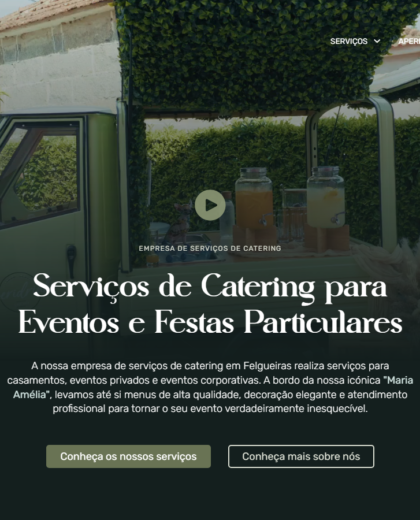 Aperidrinks Website Project screenshot