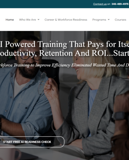 Bridgewayinternational Website Project screenshot