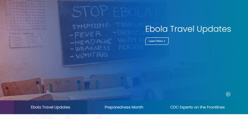 Cdc Website Project screenshot