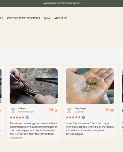Cimoglu Website Project screenshot