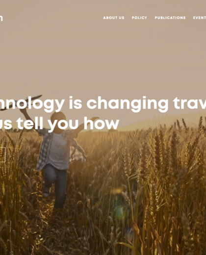 Eutraveltech Website Project screenshot