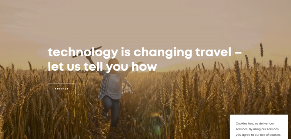 Eutraveltech Website Project screenshot