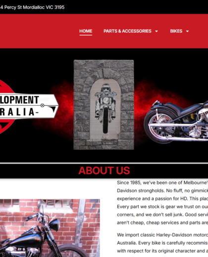 Hddev Website Project screenshot