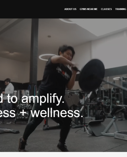 Livefitgym Website Project screenshot