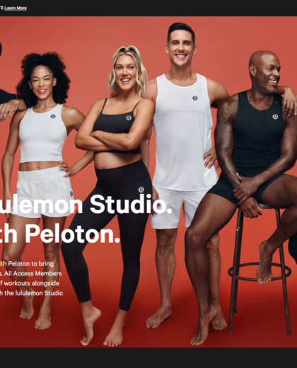 Lululemonstudio Website Project screenshot