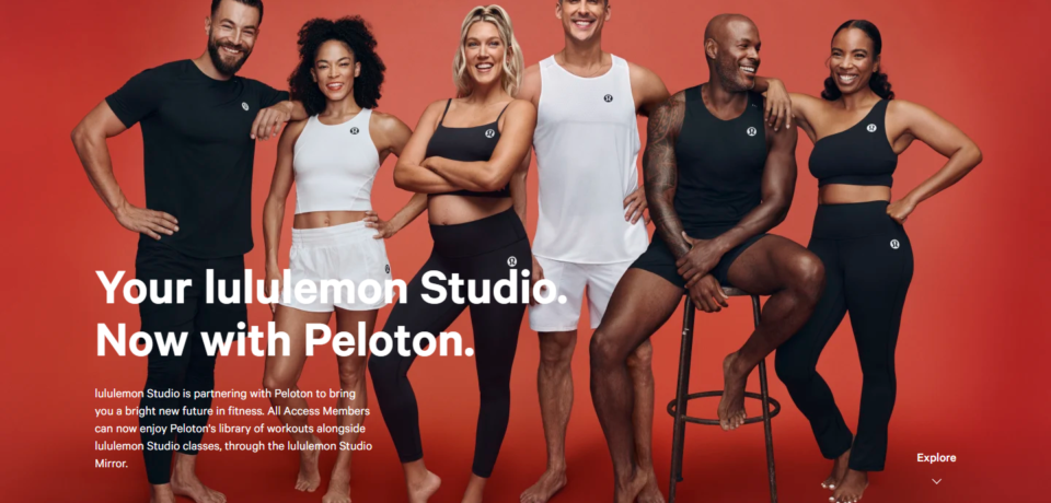 Lululemonstudio Website Project screenshot