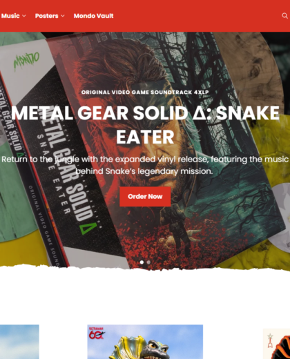 Mondotees Website Project screenshot