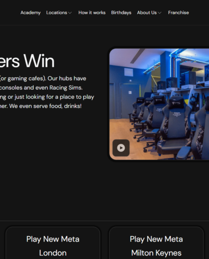 Playnewmeta Website Project screenshot