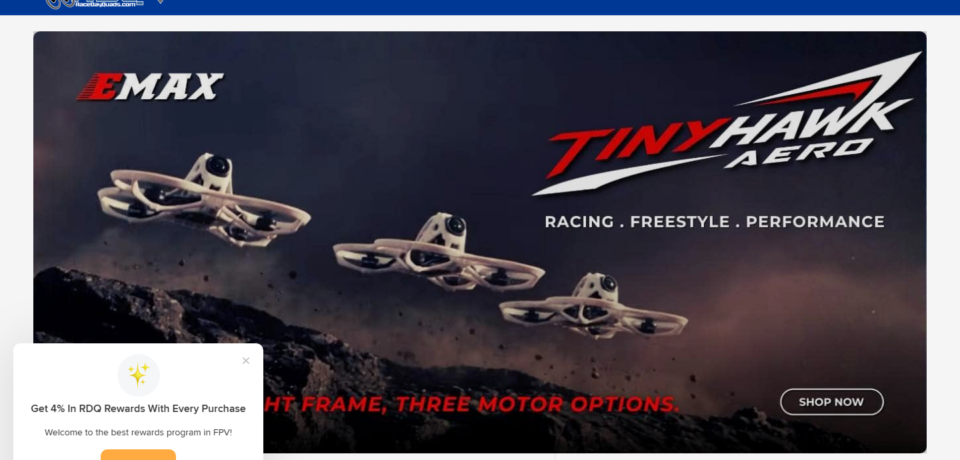 Racedayquads Website Project screenshot