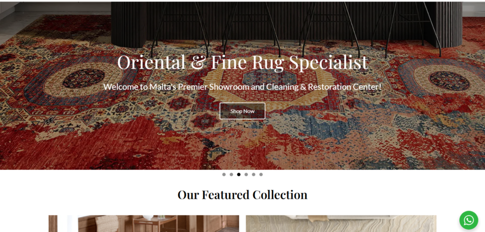 Staging Website Project screenshot
