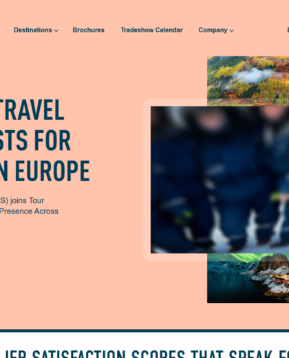 Tourpartnergroup Website Project screenshot