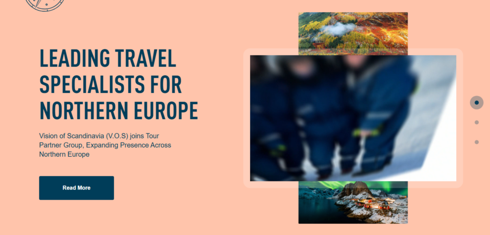 Tourpartnergroup Website Project screenshot