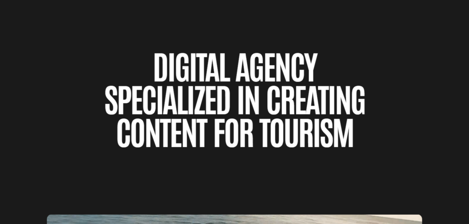 Travelproductions Website Project screenshot