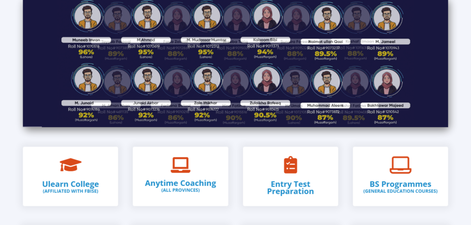 Ulearn LMS Innovative Online Learning Platform screenshot