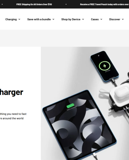 World Tech Website screenshot