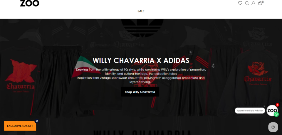 Zoofashions Website Project screenshot